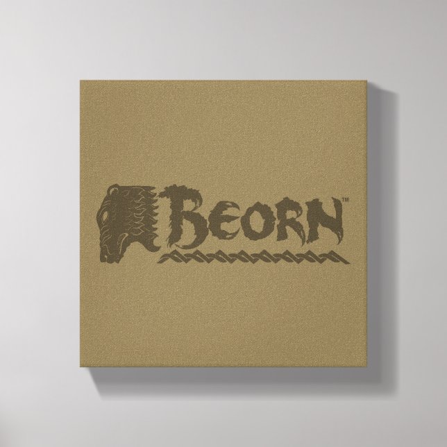 BEORN™ Beatenkopf Name Leinwanddruck (Vorderseite)