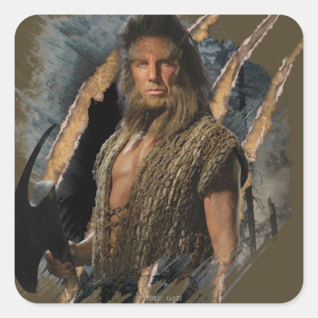 BEORN™ Graphic Quadratischer Aufkleber (Vorderseite)
