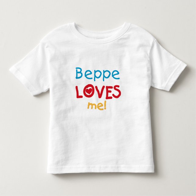Beppe Lieben Me T - Shirt und Geschenke (Vorderseite)