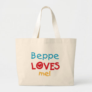 Beppe Lieben Me T - Shirt und Geschenke Jumbo Stoffbeutel