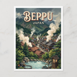 Beppu Japan Postkarte