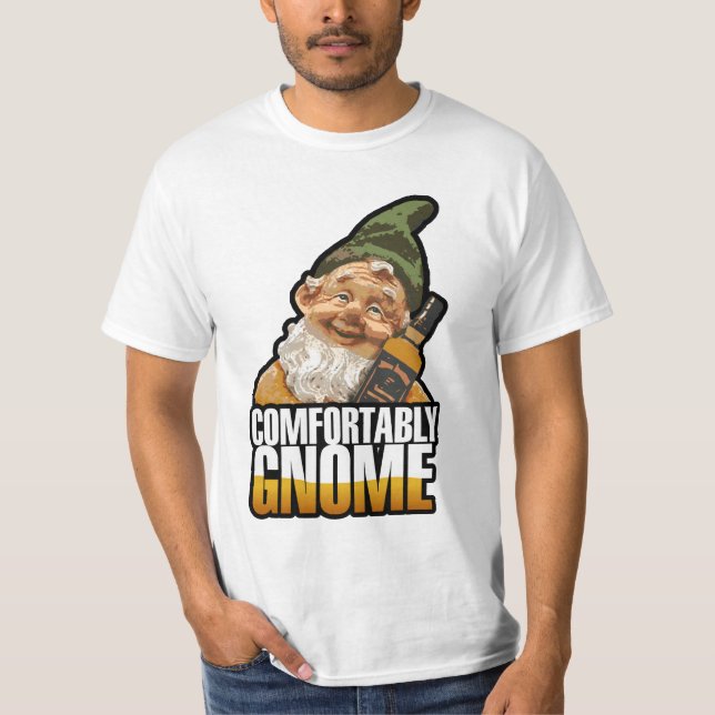 Bequem Gnome-T - Shirt (Vorderseite)