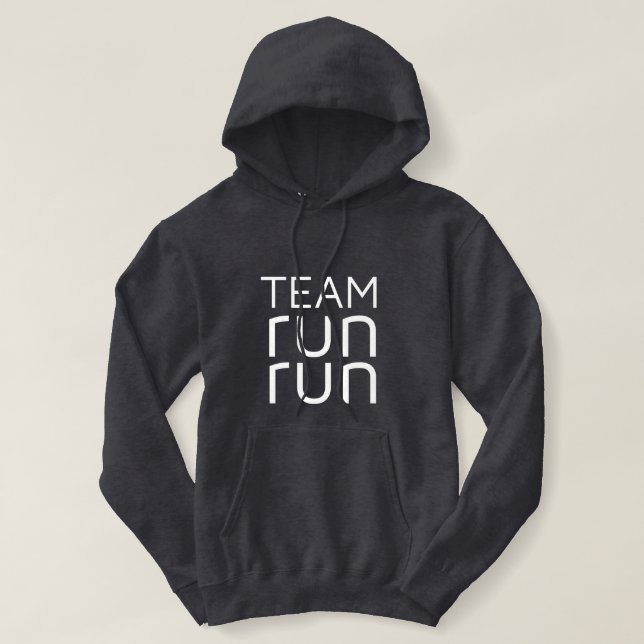 Bequemer Baumwollhoodie Hoodie (Design vorne)
