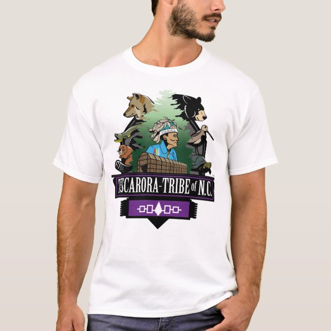 Bequemer T-Shirt Tuscarora-Stamm des North (Vorderseite)
