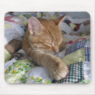 Bequemes Steppdecken-Nickerchen Mousepad