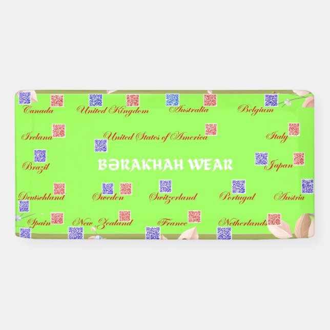 Berakhah Wear Banner (Horizontal)