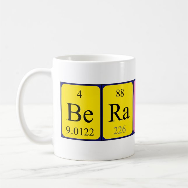 Berangere Periodenname Tasse (Links)