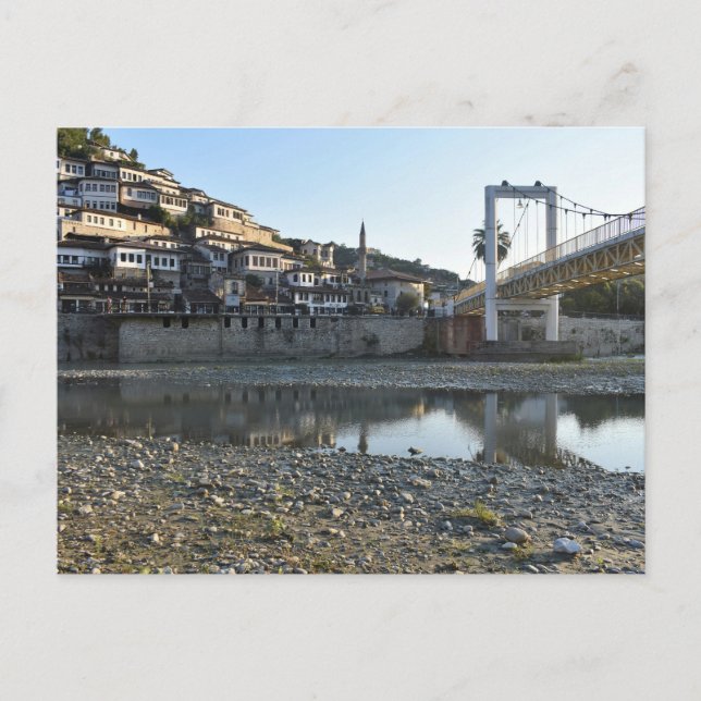 Berat, Albanien Postkarte (Vorderseite)