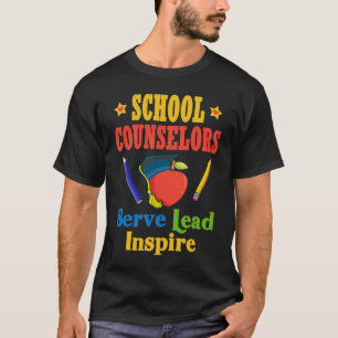 Berater an Schulen dienen inspirieren Liebe arbeit T-Shirt