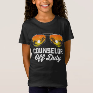 Berater außer Dienst Sonnenbrille letzter Schultag T-Shirt