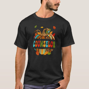 Berater Dankbar Dankbar Gesegnet Kürbis Danke T-Shirt