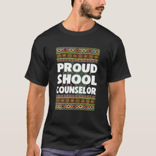 Berater der Proud School Gift American African Gui T-Shirt