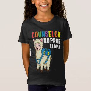 Berater für den ersten Schultag des Prob Llama T-Shirt