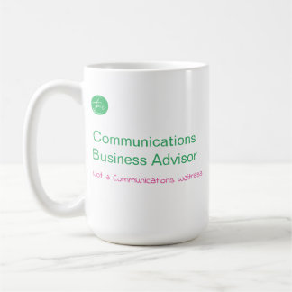 Berater für Kommunikationsgeschäfte Kaffeetasse
