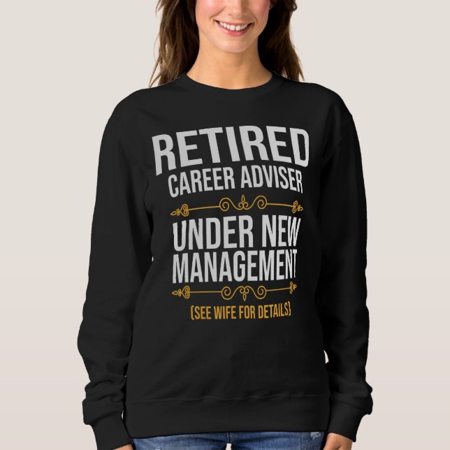 Berater im Beruf unter neuer Leitung Sweatshirt (Vorderseite)