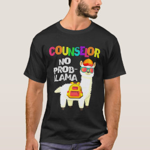 Berater Kein Problem Lama Erster Schultag T-Shirt