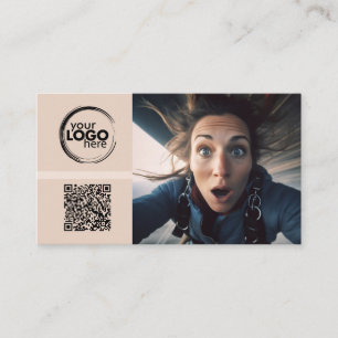 Berater - Logos, Foto, QR-Code-Visitenkarte Visitenkarte
