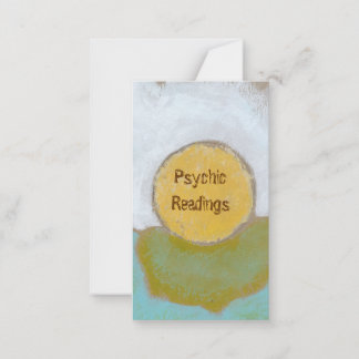 Beratung Anleitung funky einzigartig Psychisch Hinweiskarte