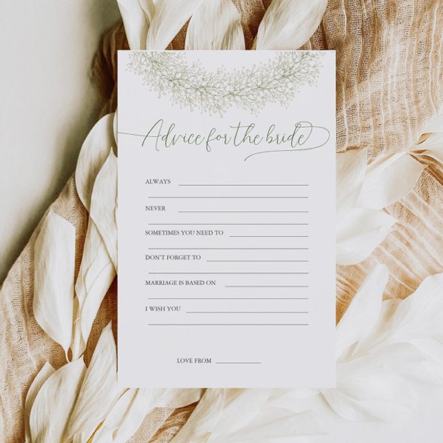 Beratung für den Bride Brautparty Game Flyer (Von Creator hochgeladen)