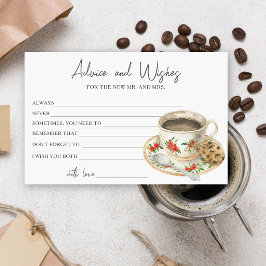 Beratung und Wünsche zum Brautparty des Kaffees Briefpapier