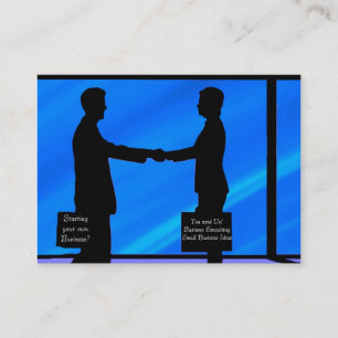 Beratung von Visitenkarten Visitenkarte