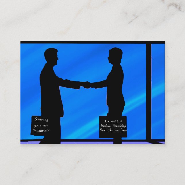 Beratung von Visitenkarten Visitenkarte (Vorderseite)