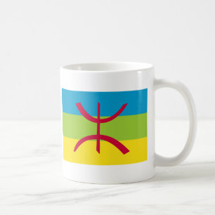 Berber-Flagge Kaffeetasse