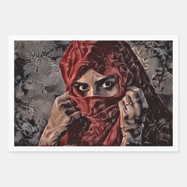 Berber Mystery von Casus Belli Geschenkpapier Set (Vorderseite)