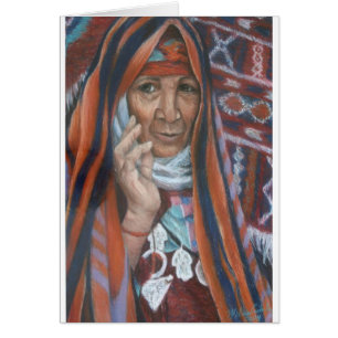 Berber-Tapisserie-Frau