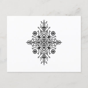 Berberform Postkarte