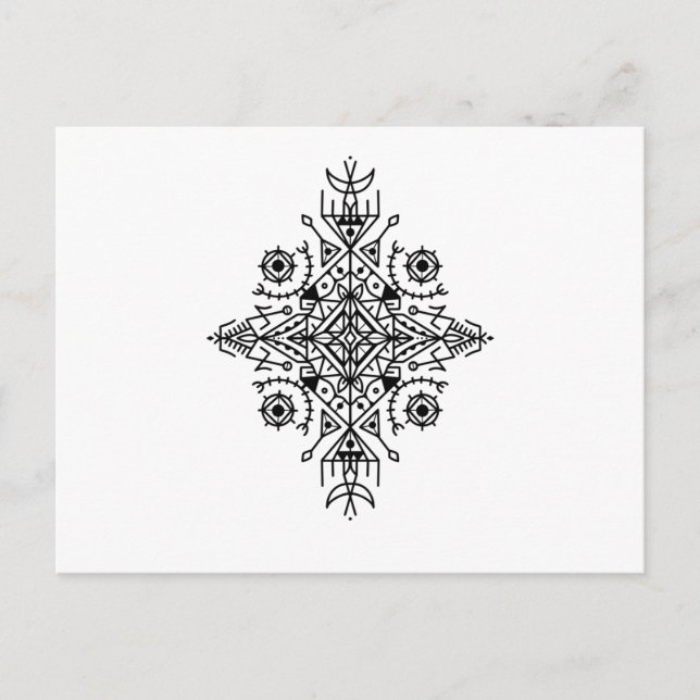 Berberform Postkarte (Vorderseite)