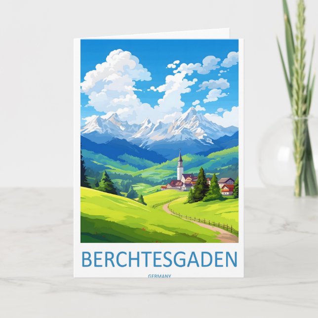 Berchtesgaden 2 karte (Vorderseite)