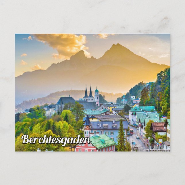 Berchtesgaden, Deutschland Postkarte (Vorderseite)