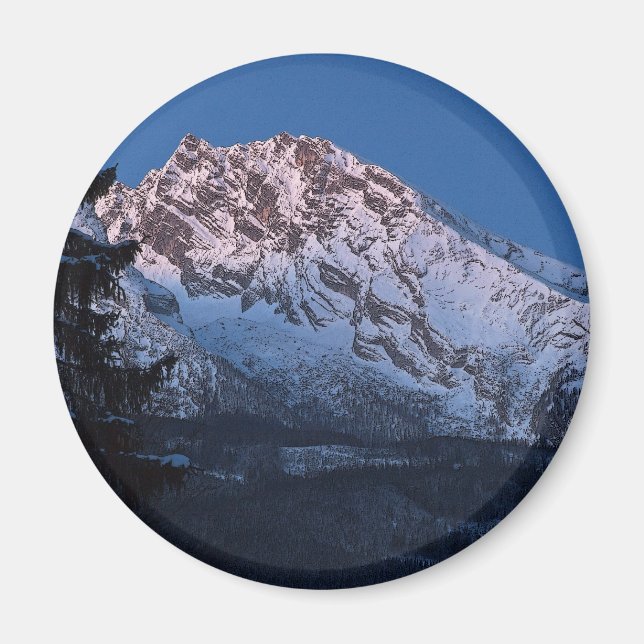 Berchtesgaden - Early Morning Watzmann Magnet (Vorne)