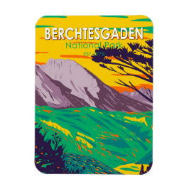 Berchtesgaden Nationalpark Deutschland Vintag Magnet
