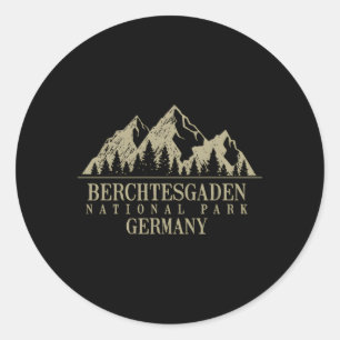 Berchtesgaden Nationalpark Gery Runder Aufkleber