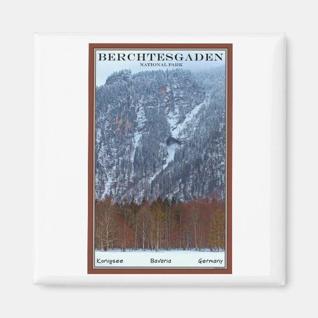 Berchtesgaden Nationalpark - Winter Magnet (Vorne)