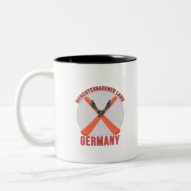 Berchtesgadener Land, Deutschland Zweifarbige Tasse (Links)