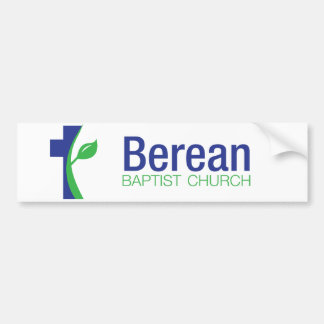 Berean Baptistenkirchen-Autoaufkleber Autoaufkleber