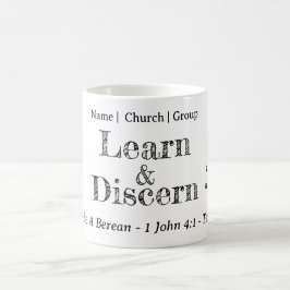 Berean Search Scripture Personalisiert Kaffeetasse