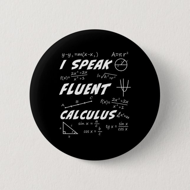 Berechnung Pi Day Algebra Geometry Trigonometry St Button (Vorderseite)