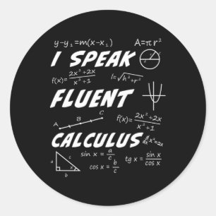 Berechnung Pi Day Algebra Geometry Trigonometry St Runder Aufkleber