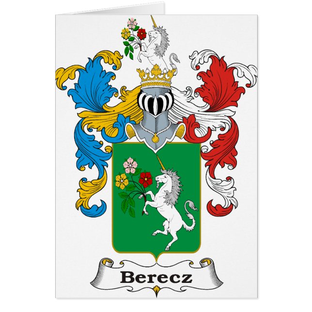 Berecz Familien-ungarisches Wappen (Vorne)