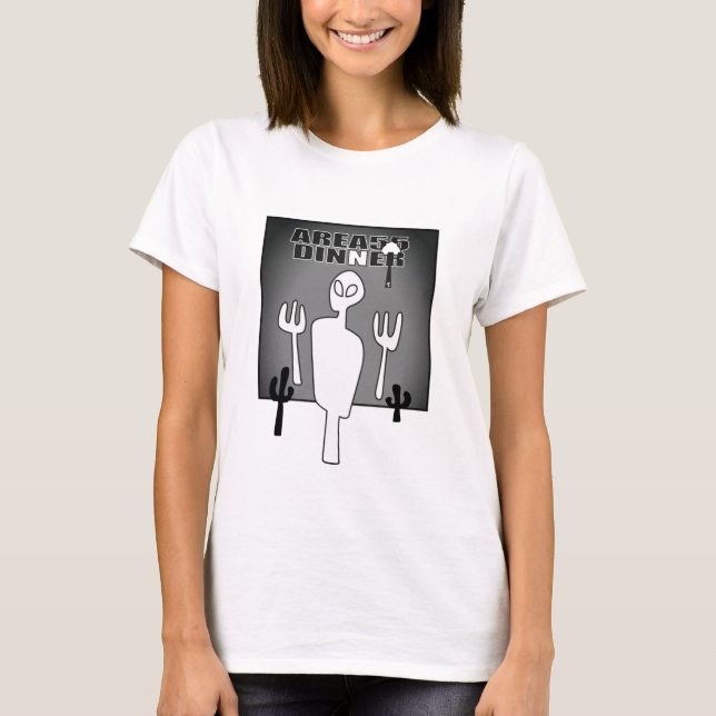 Bereich55 Abendessen T-Shirt (Vorderseite)
