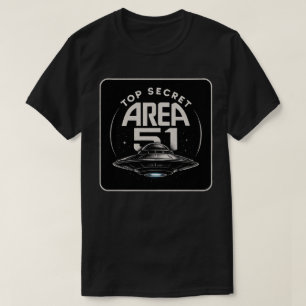 Bereich 51 - Alien UFO - Männer/Frauen T-Shi T-Shirt