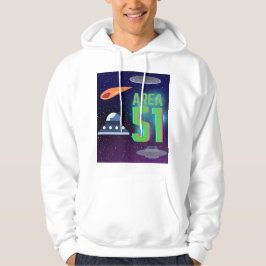 Bereich 51 Universum Hoodie