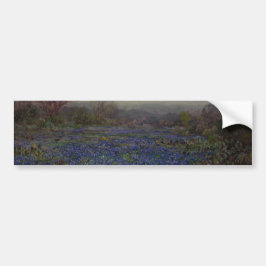 Bereich Bluebonnet-Blume (Landschaft des ländliche Autoaufkleber
