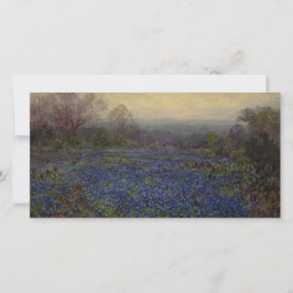 Bereich Bluebonnet-Blume (Landschaft des ländliche Karte