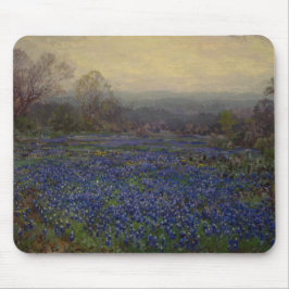 Bereich Bluebonnet-Blume (Landschaft des ländliche Mousepad