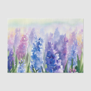 Bereich Blume-Hyazinth (D) Aquarell Seidenpapier